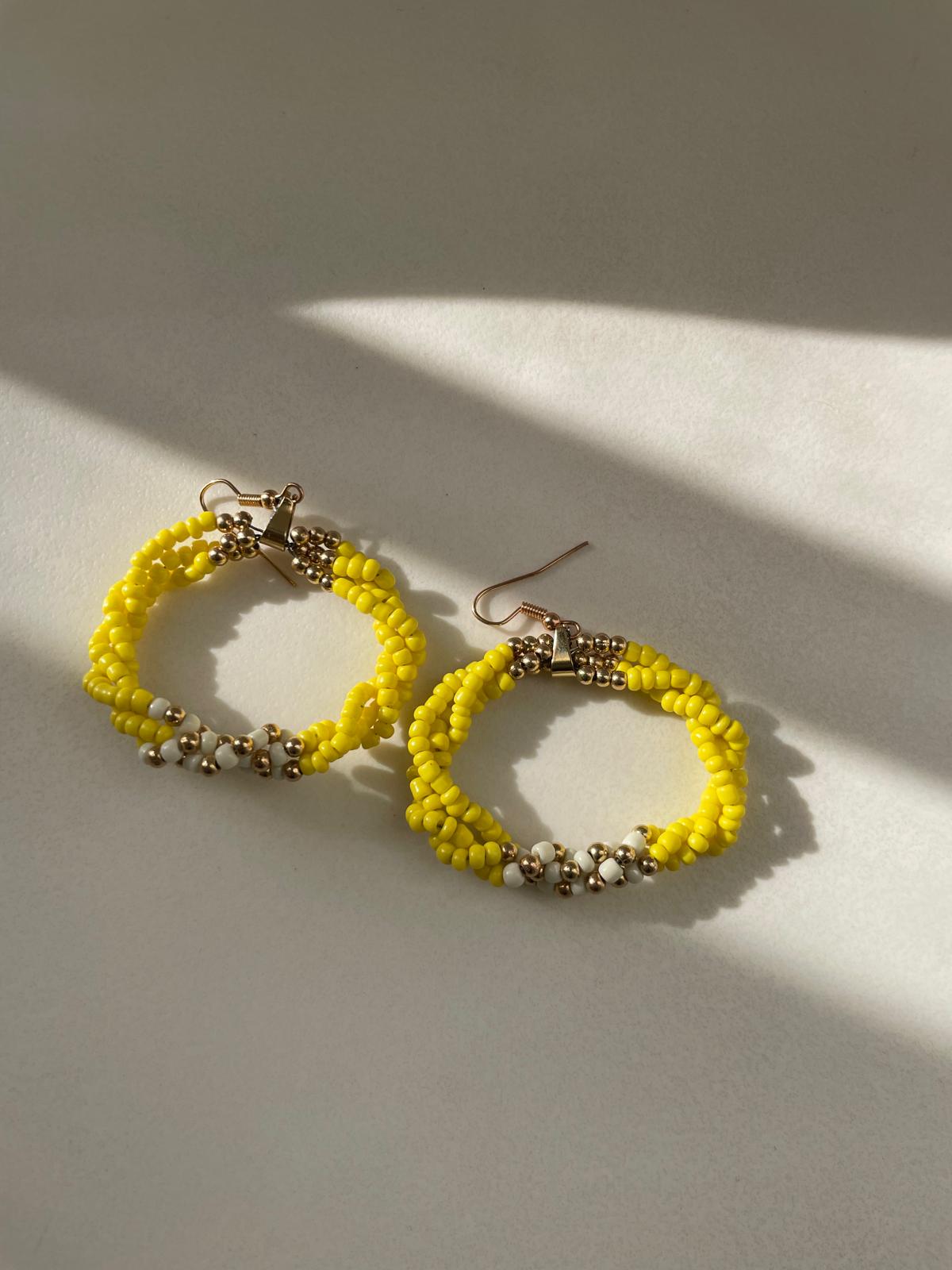 Golden Sun Earrings