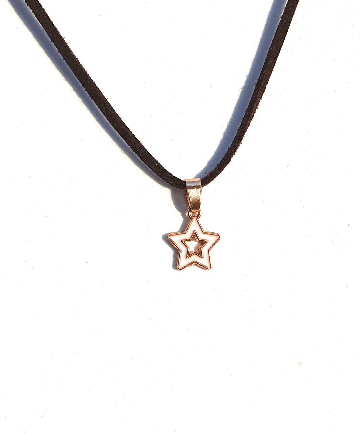 Precious Pink  Star Necklace