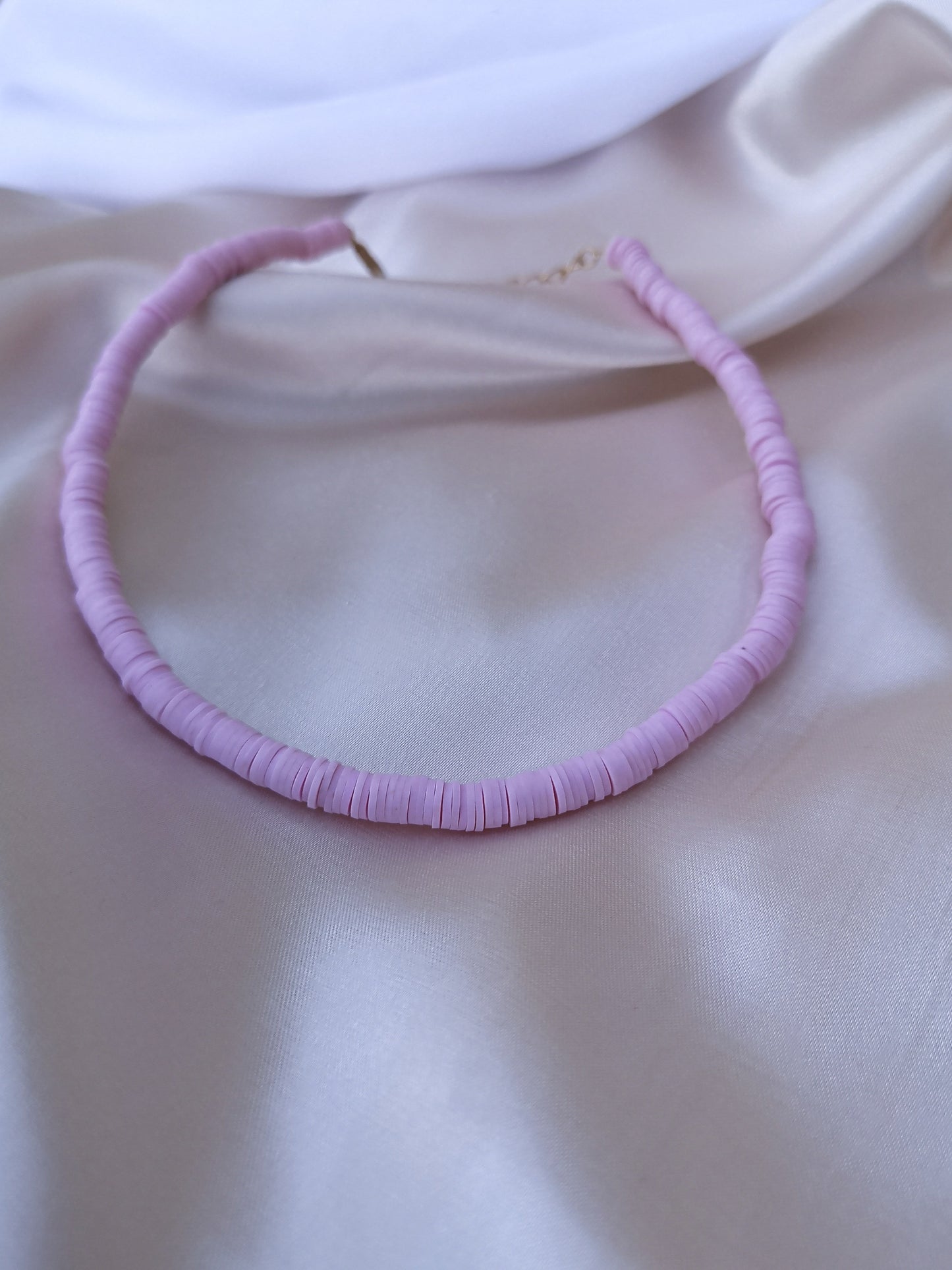 Conjunto de collar y cadena con colgante La vie en rose