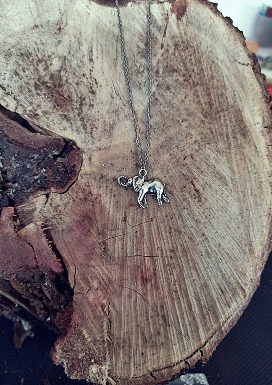 Stainless elephant pendant Chain