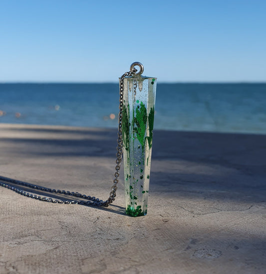 Transparente Dame nature Pendant Chain