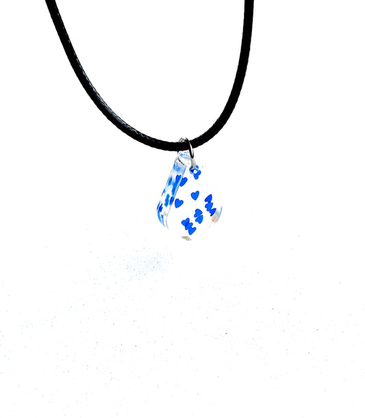 The drop hearty pendant necklace (1)