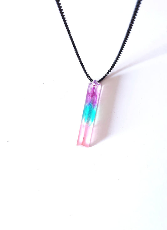 Rainbow pendant chain4