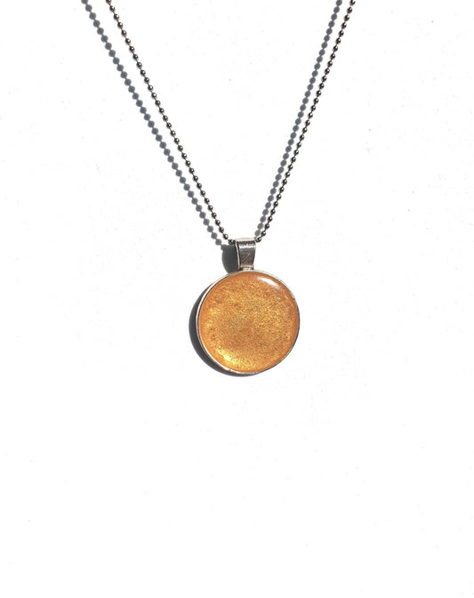 Gold Medallion Pendant Chain